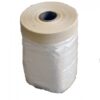 Abdeckfolie mit Malerabdeckband beige stafomask