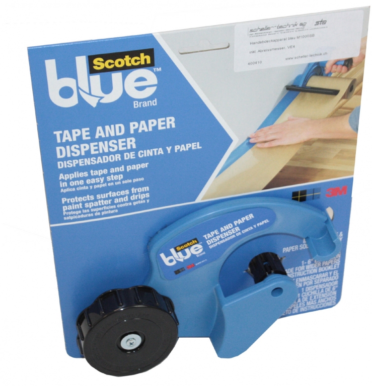 Handabdeckapparat blau M1000