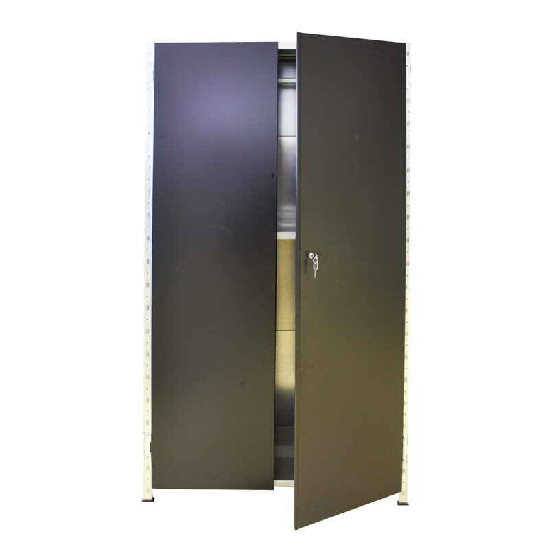 Lagerregal mit Abschlusstüre verzinkt starex